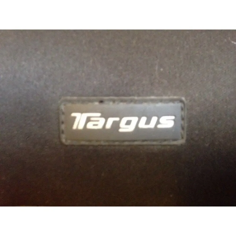 Targus Black Neoprene Padded 2 Pocket Shoulder Strap Laptop Messenger Travel Bag